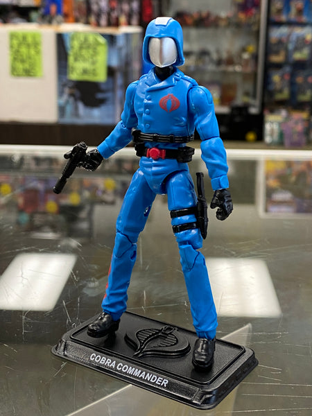 GI Joe COBRA COMMANDER - Retro Series Wal Mart.