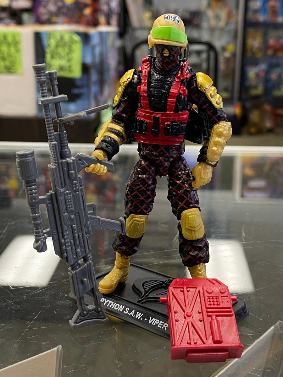 Python Patrol Joecon GI Joe PYTHON SAW VIPER - 2018 JoeCon Exclusive – ROMA Collectibles