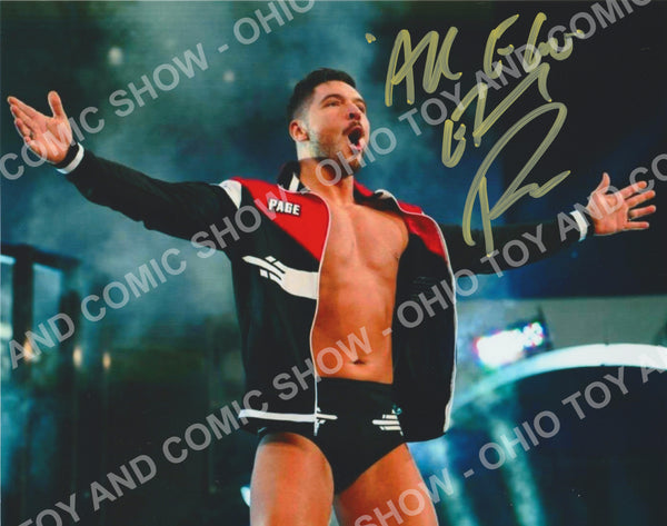Signed ETHAN PAGE 8x10 Autograph- Arms wide Open