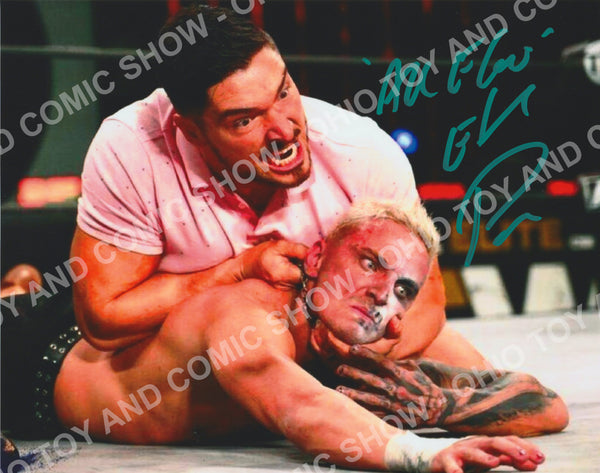 Signed ETHAN PAGE 8x10 Autograph - vs Darby